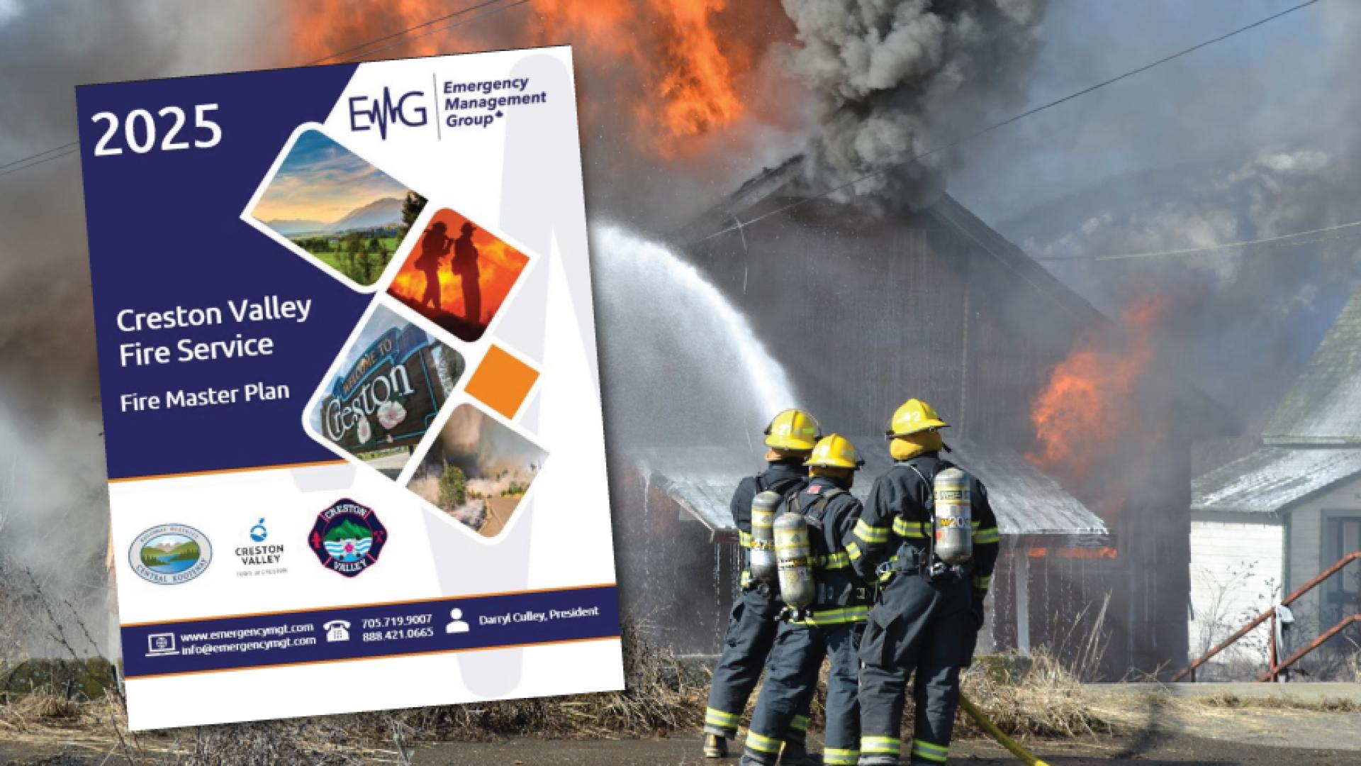 photo of firefighters fighting fire